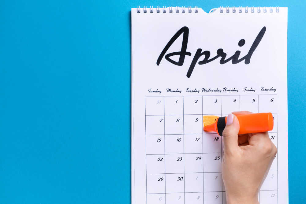 Community Calendar, April