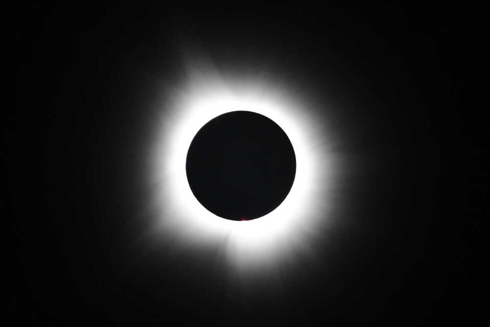 Moment of totality captured by DAR staff